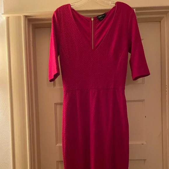 Dress with zipper all top the way down the back